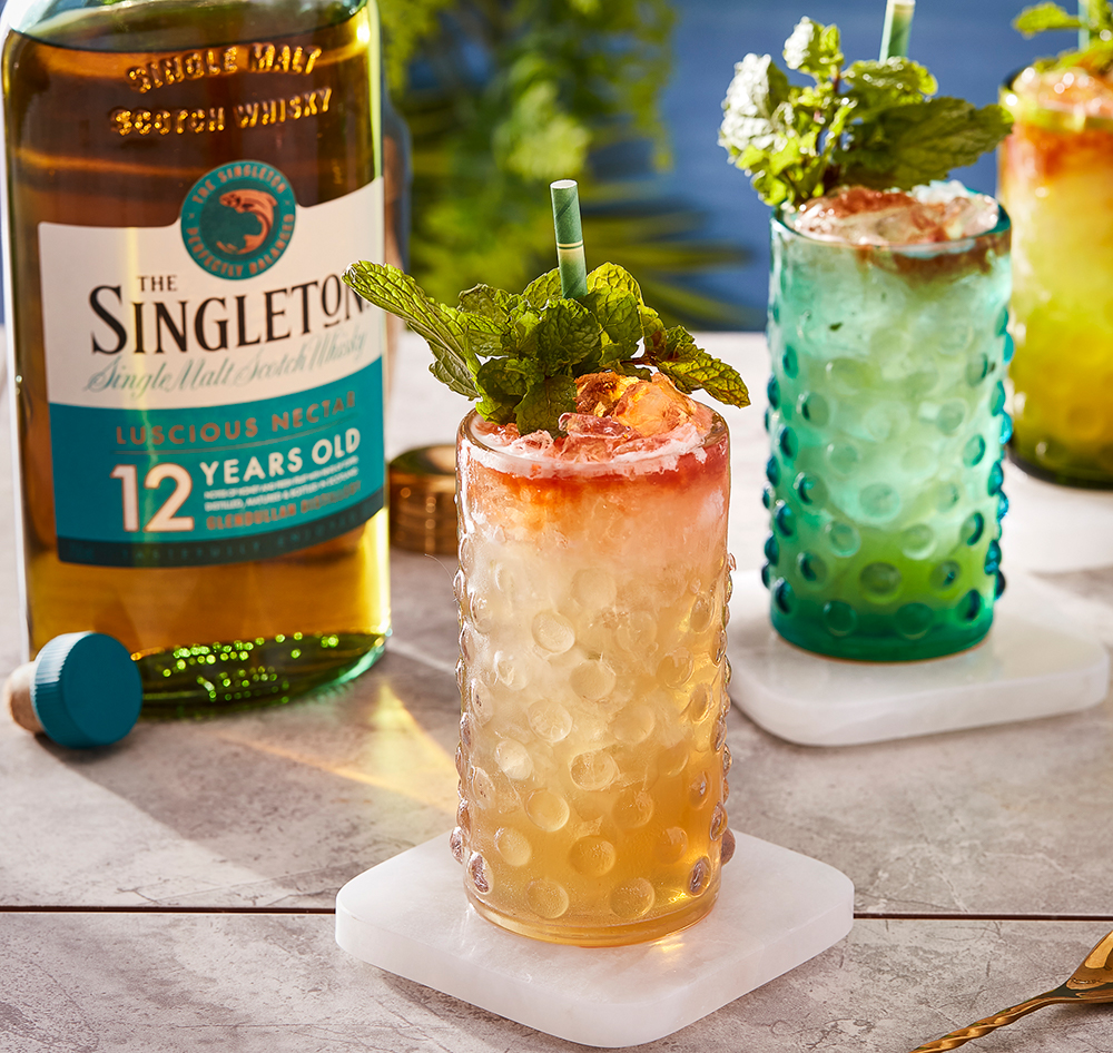 Singleton Swizzle Whisky Cocktail Mix Drink